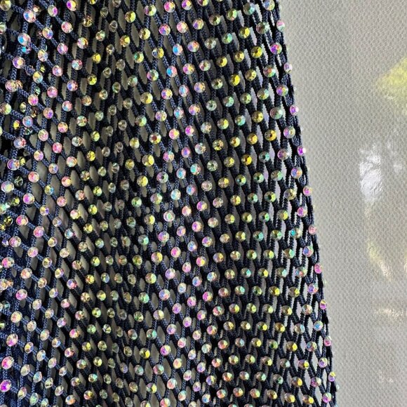 NWOT Free People x Intimately WOMEN'S TOP S XS Filter Finish Sheer stone Mesh - Picture 5 of 6